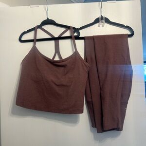 Beyond Yoga Truffle Heather Set